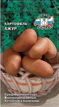 картофель Ажур ботанические семена 0,02