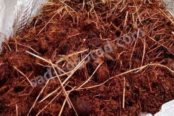 Навоз конский (подстилка с опилками_