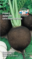 редька Зимняя Круглая Черная седек
