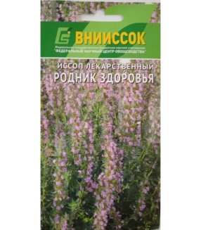 Иссоп лекарственный Родники здоровья